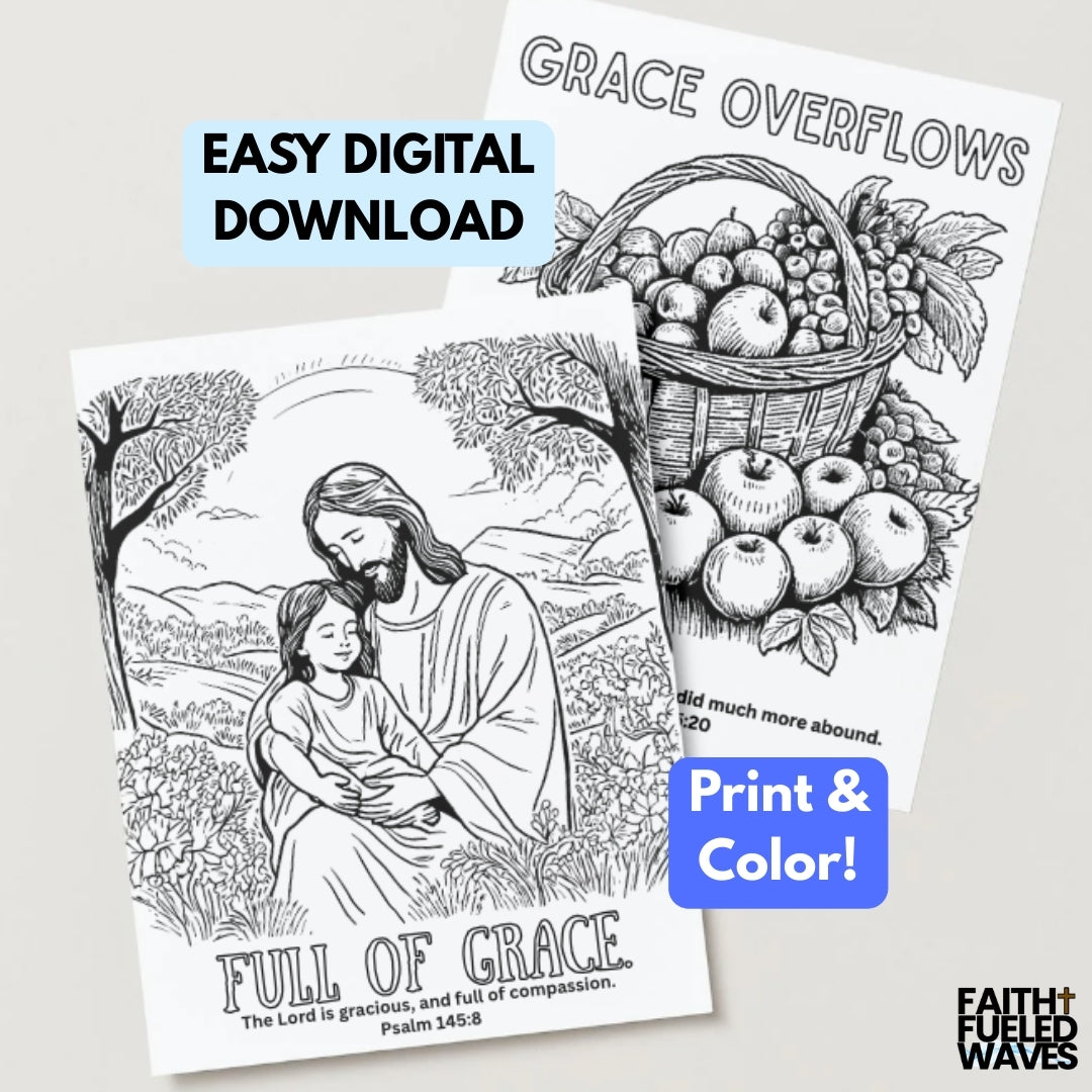 Biblical Coloring Book | Scripture-Inspired Christian Coloring Pages